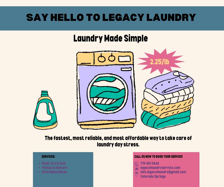 Pick-Up & Delivery Laundry Service | Legacy Laundry | CO