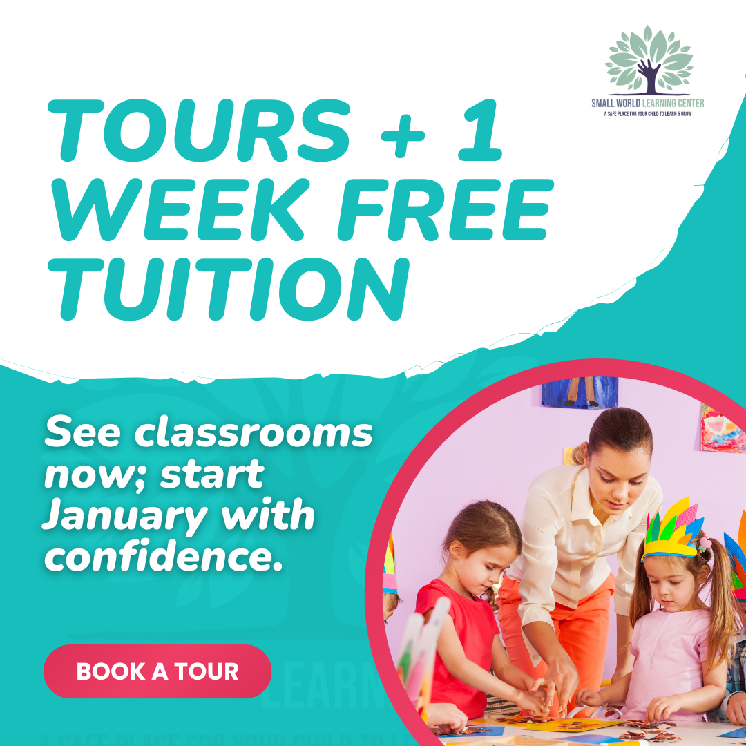 Small World Learning Center Preschool ad creative