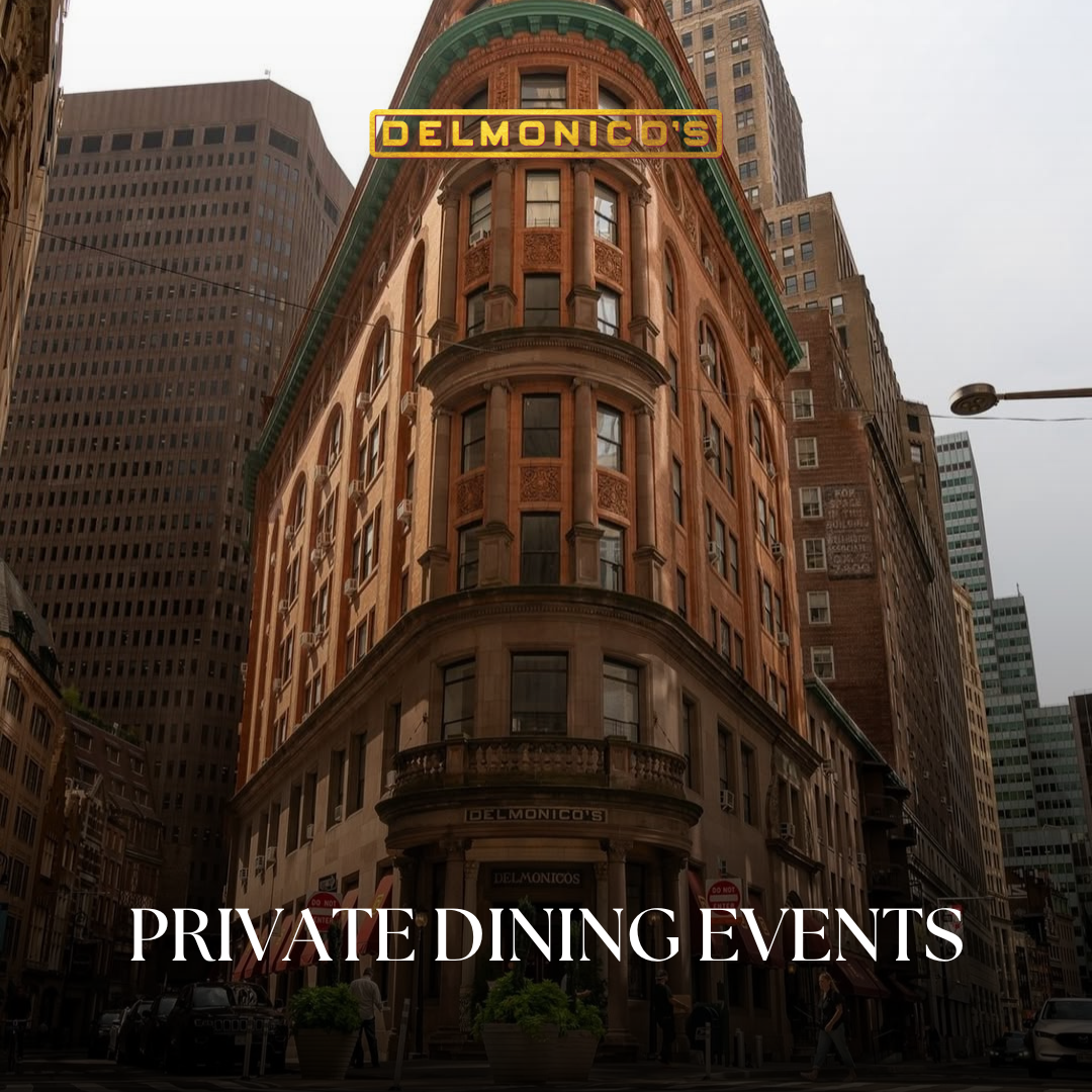 Delmonico's New York Event Venue ad creative