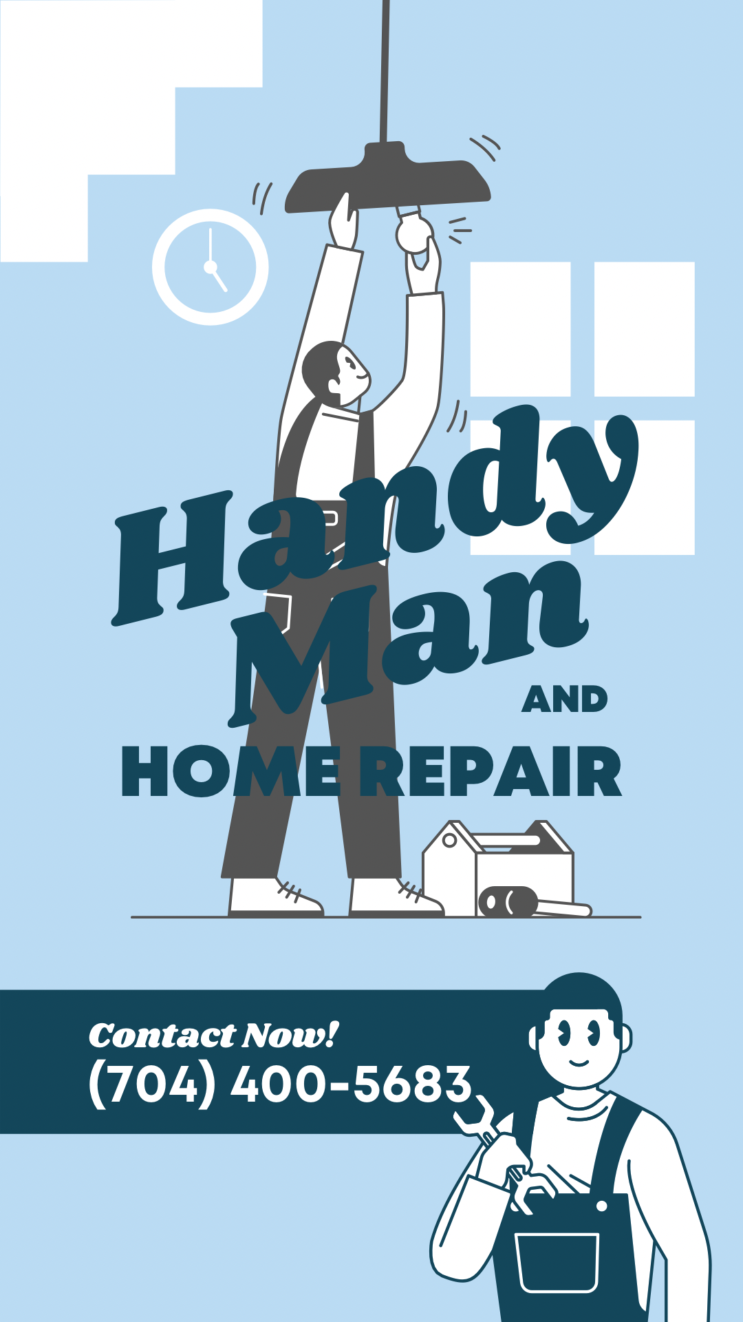 Prime Hand Service Handyman ad creative
