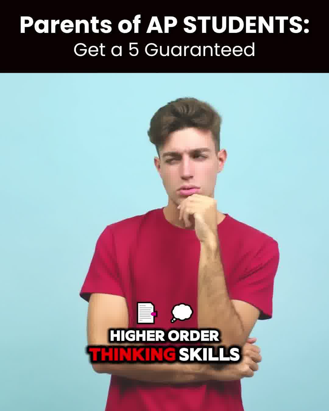 Acing AP Exams Test Prep & Tutoring ad creative