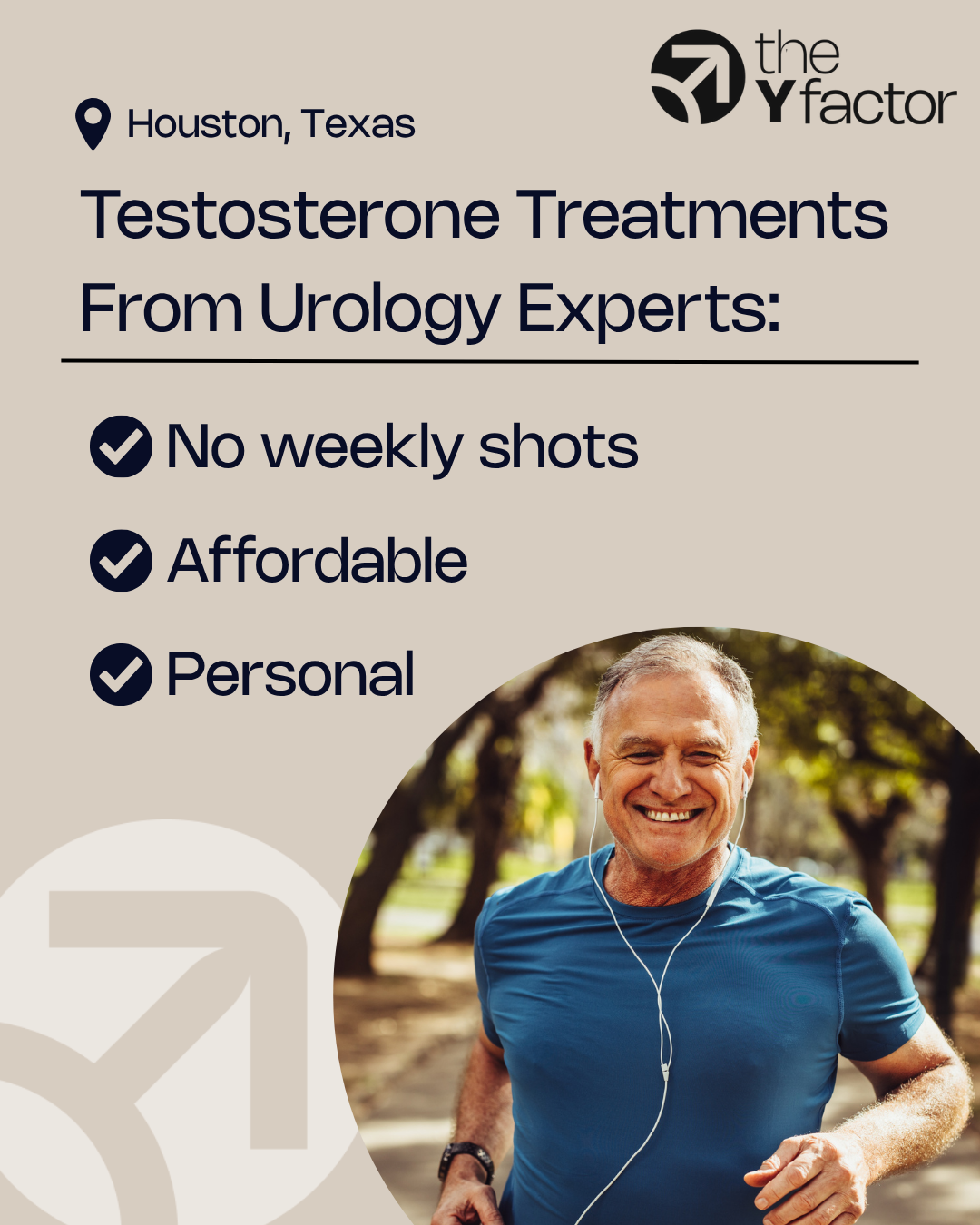 The Y Factor - Men's Urological Wellness and Fertility Therapist & Counselor ad creative