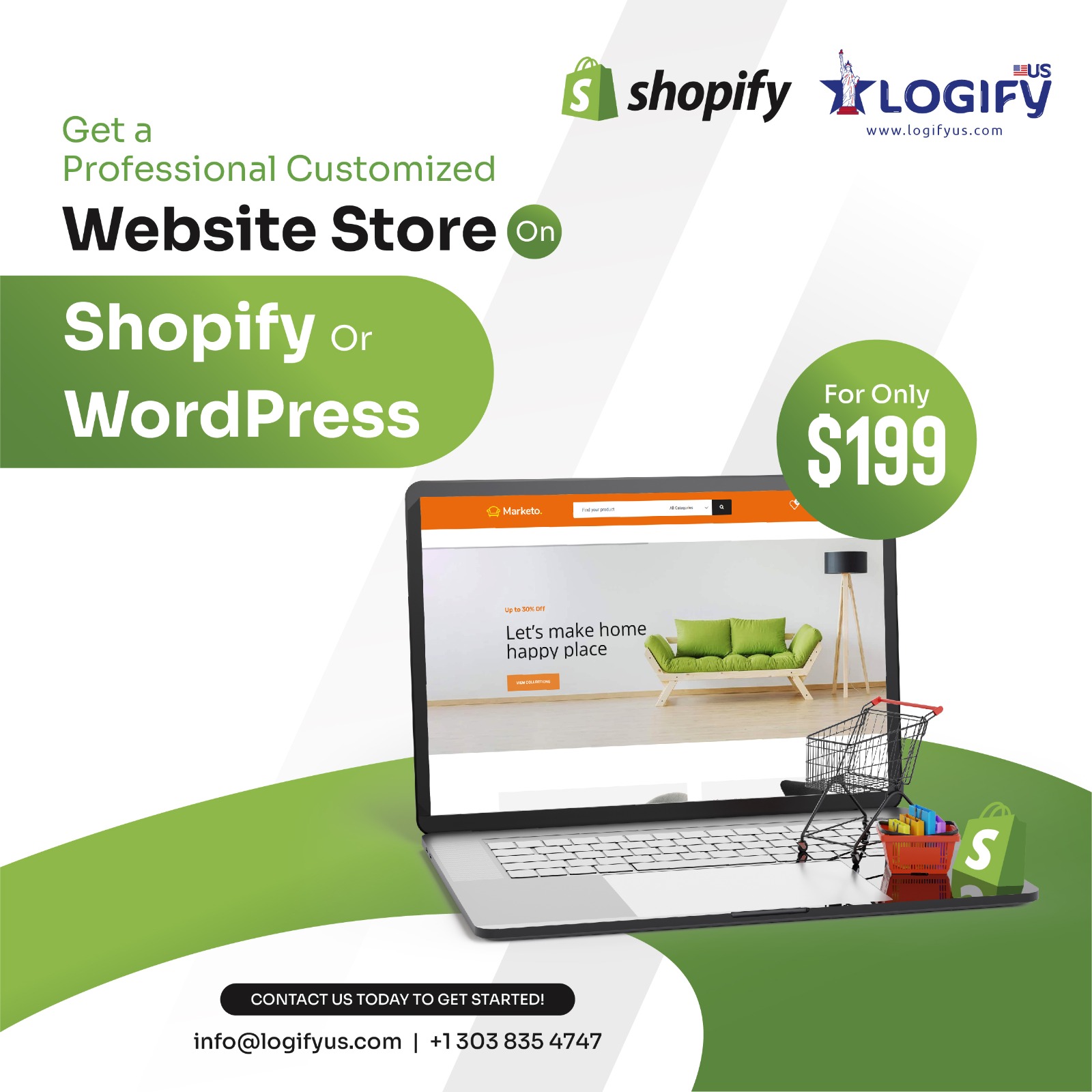 Logifyus Software Dev Services ad creative