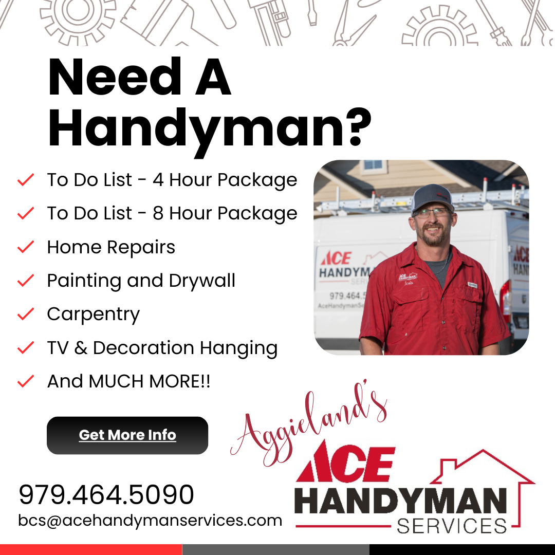 Ace Handyman Services Bryan College Station Handyman ad creative