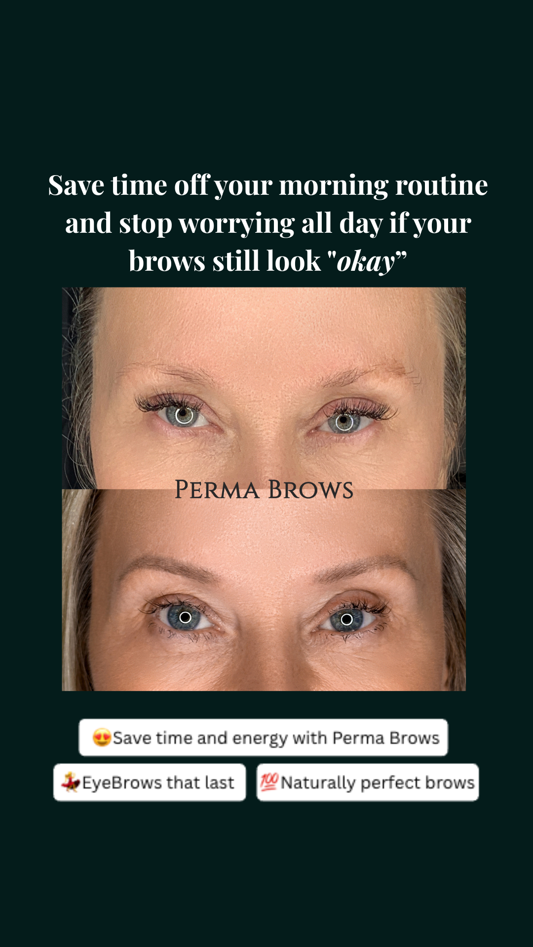 Wake-up With Perfect Brows - Perma Brows