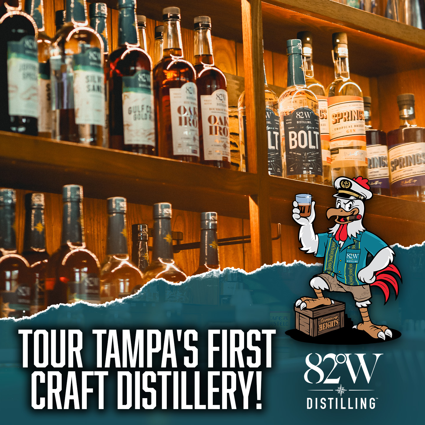 82 West Distilling Brewery & Winery ad creative