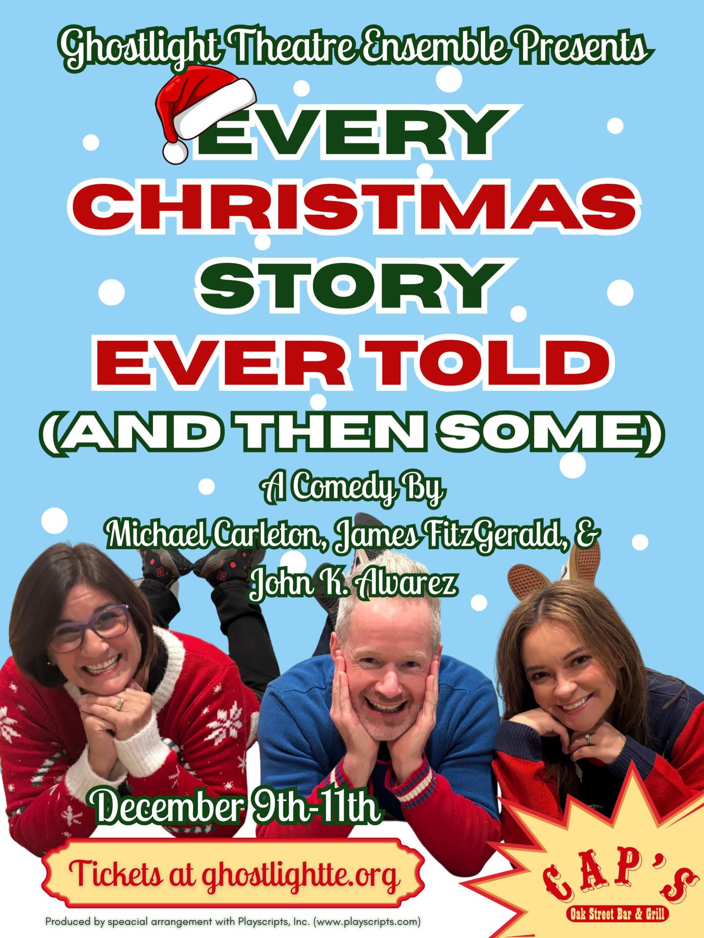 Ghostlight Theatre Ensemble Event Venue ad creative