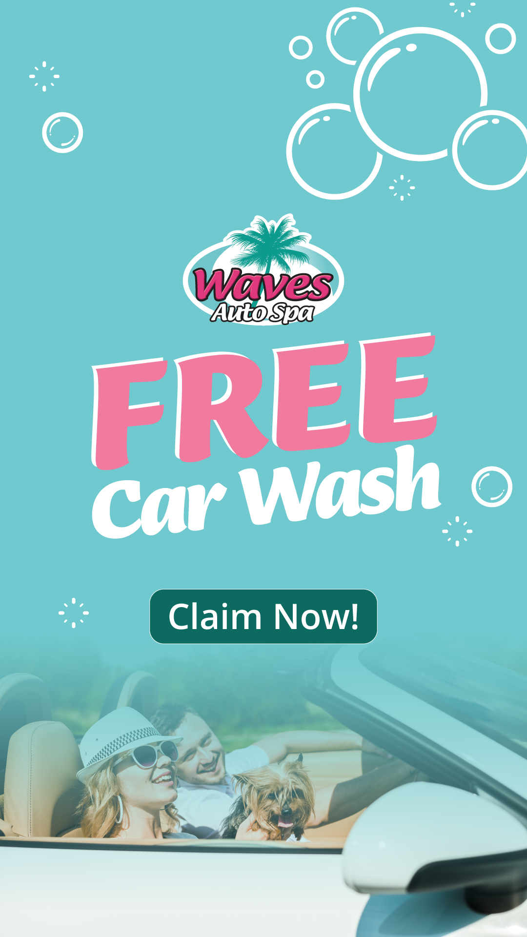 FREE CAR WASH