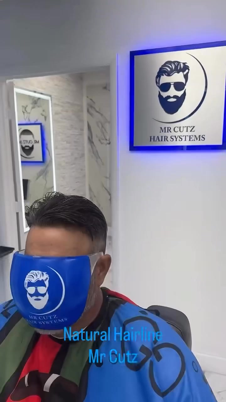 Mr Cutz Hair Systems Barber Shop ad creative