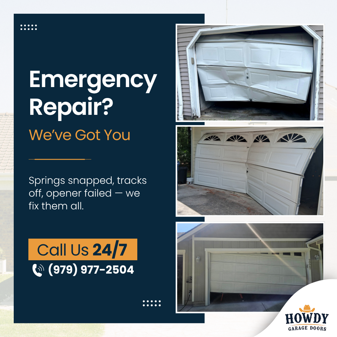 Howdy Garage Doors Garage Door ad creative