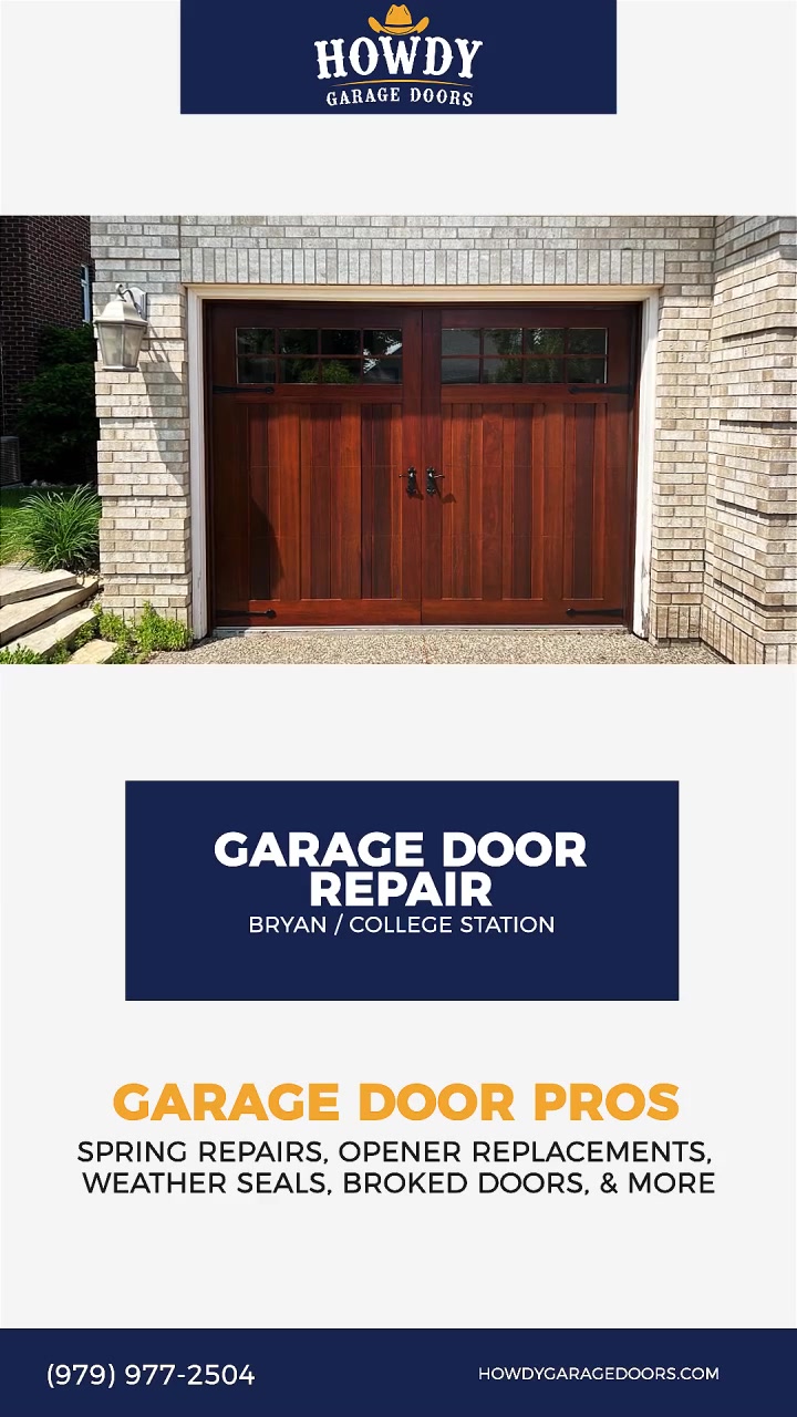 Howdy Garage Doors Garage Door ad creative