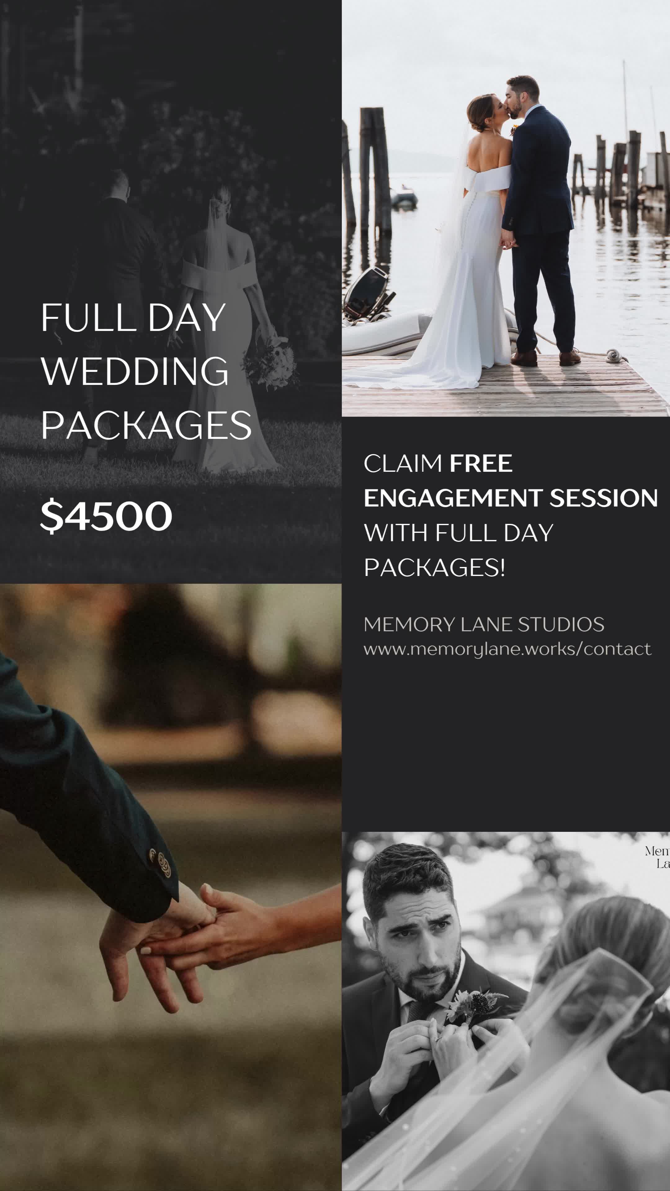 Full-Day Wedding Package with Luxury Bonuses