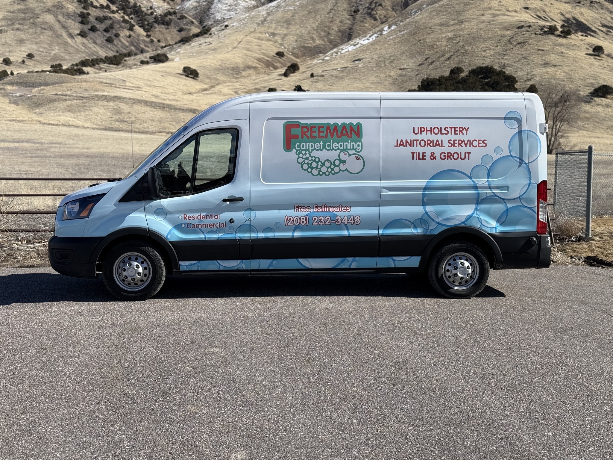 Freeman Carpet Cleaning Carpet Cleaning ad creative