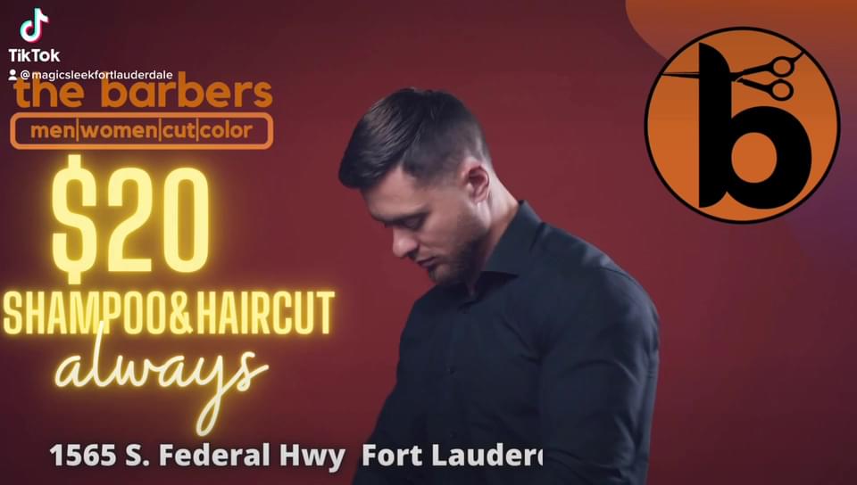 The Barbers Fort Lauderdale Barber Shop ad creative
