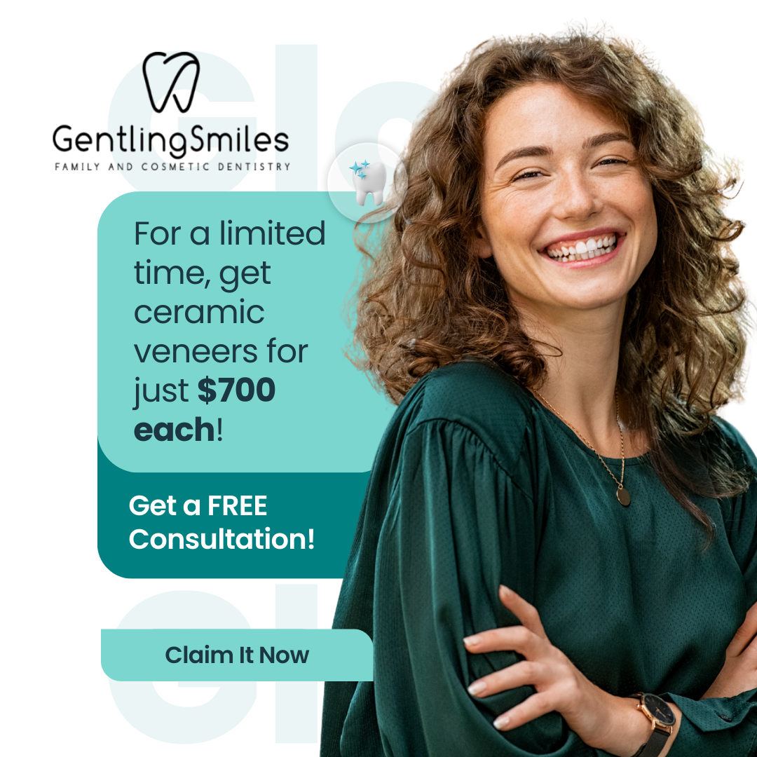 Gentling Smiles Cosmetic Dentist ad creative