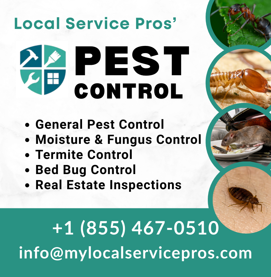 Local Services Pros Pest Control ad creative