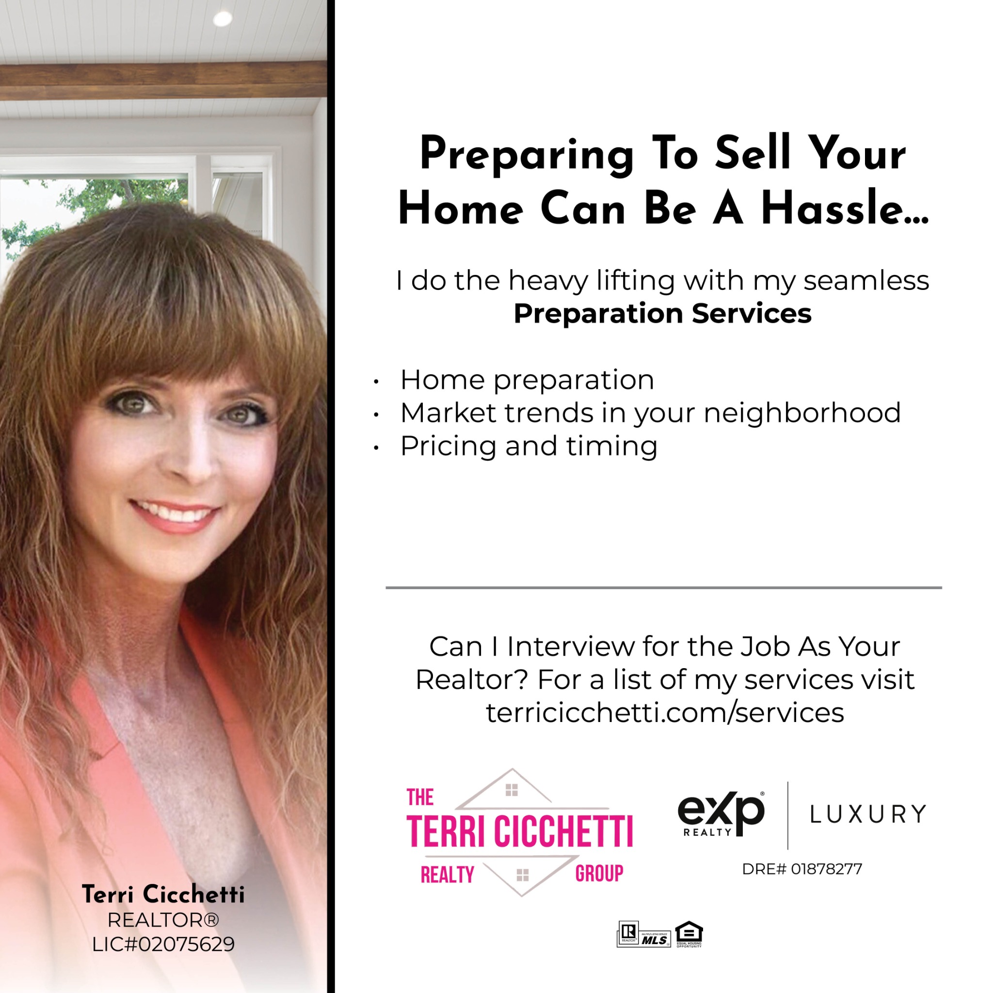 Terri Cicchetti Real Estate Agent ad creative