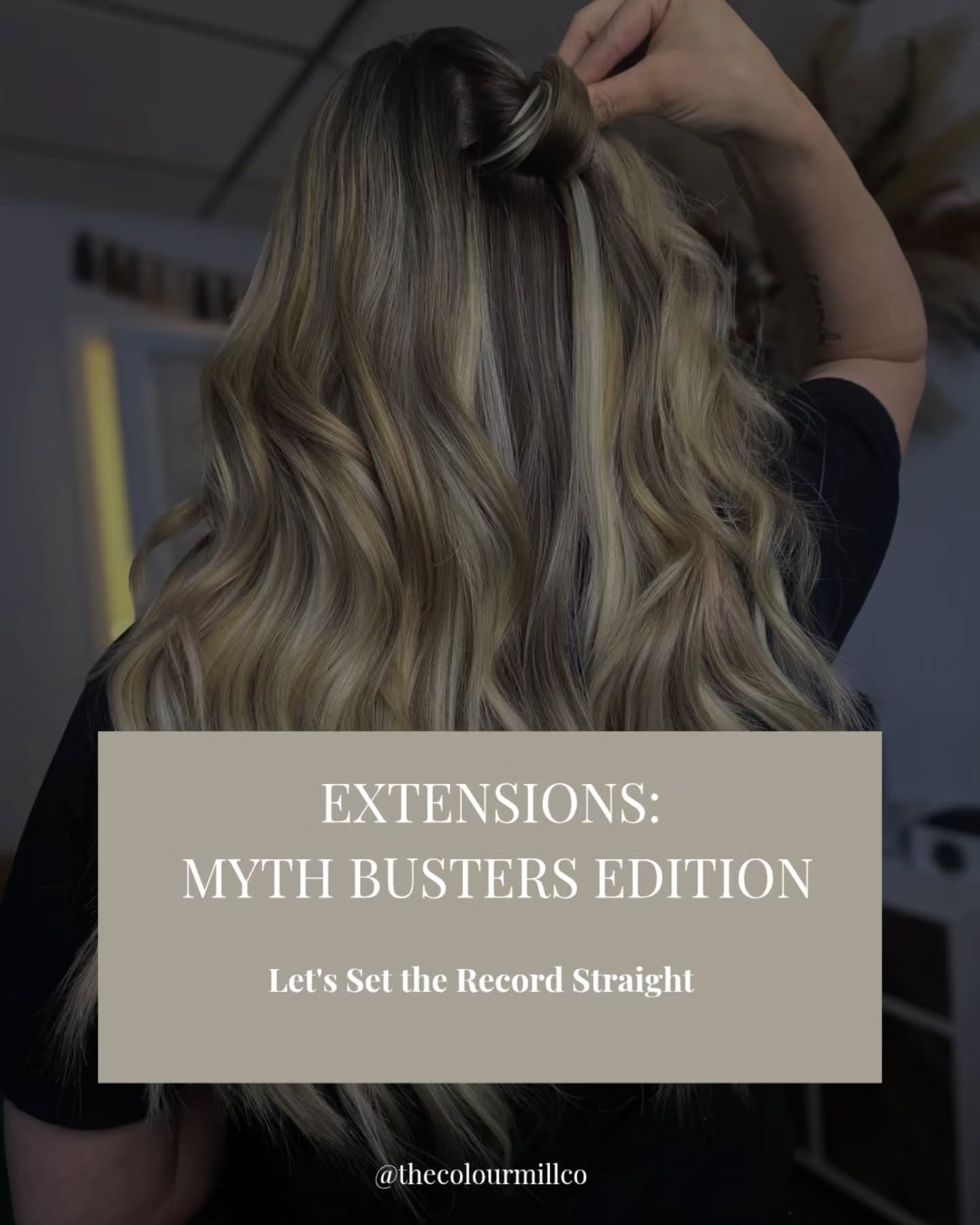 The Colour Mill Hair Salon ad creative