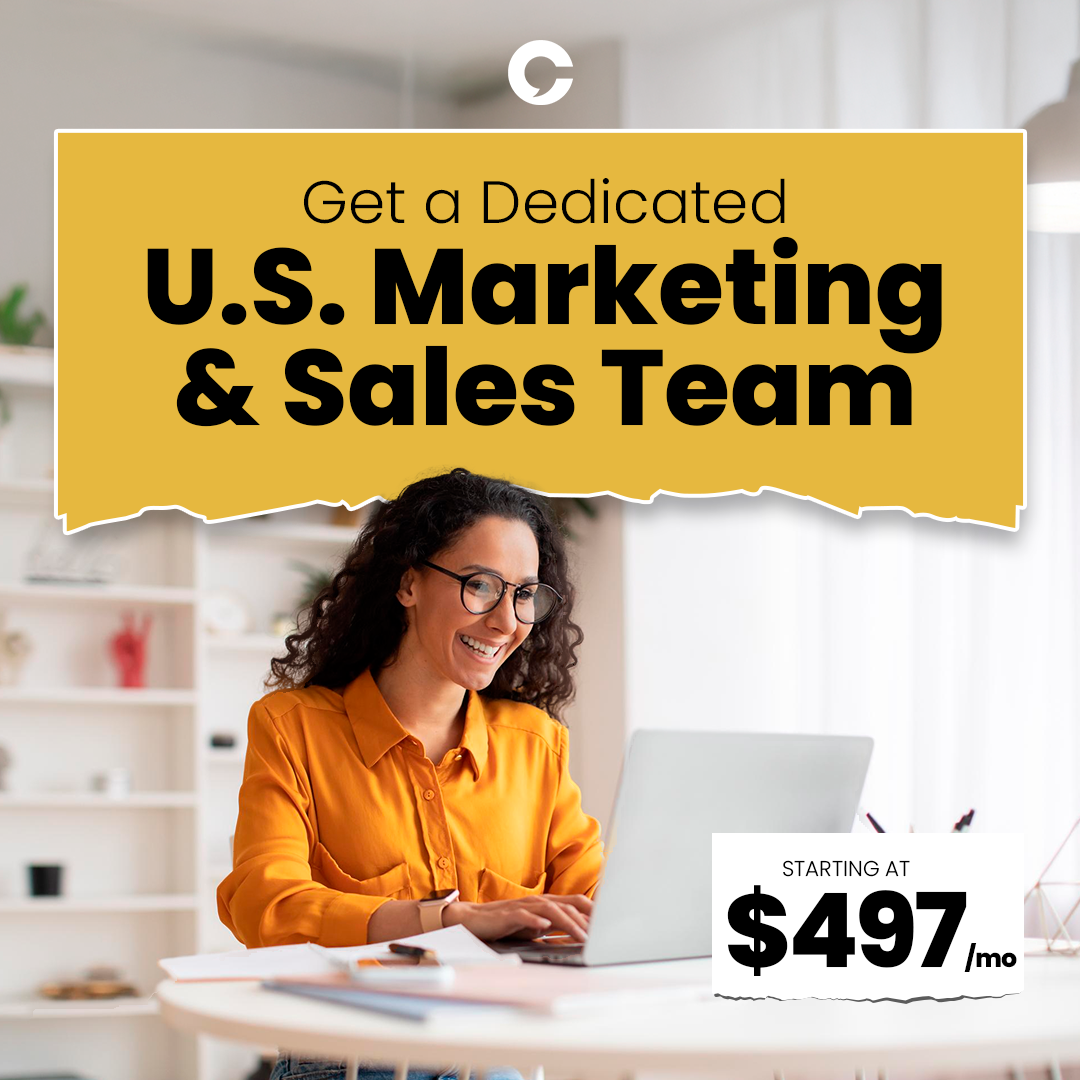 Comma Closers Digital Marketing Agency ad creative