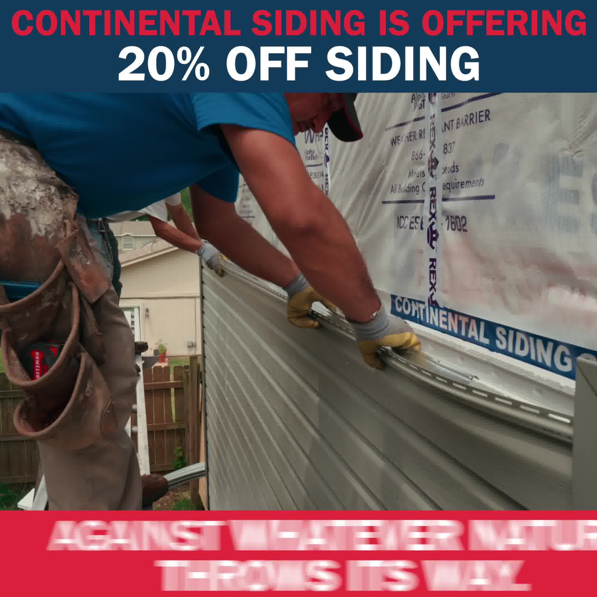 Continental Siding Siding & Exterior ad creative