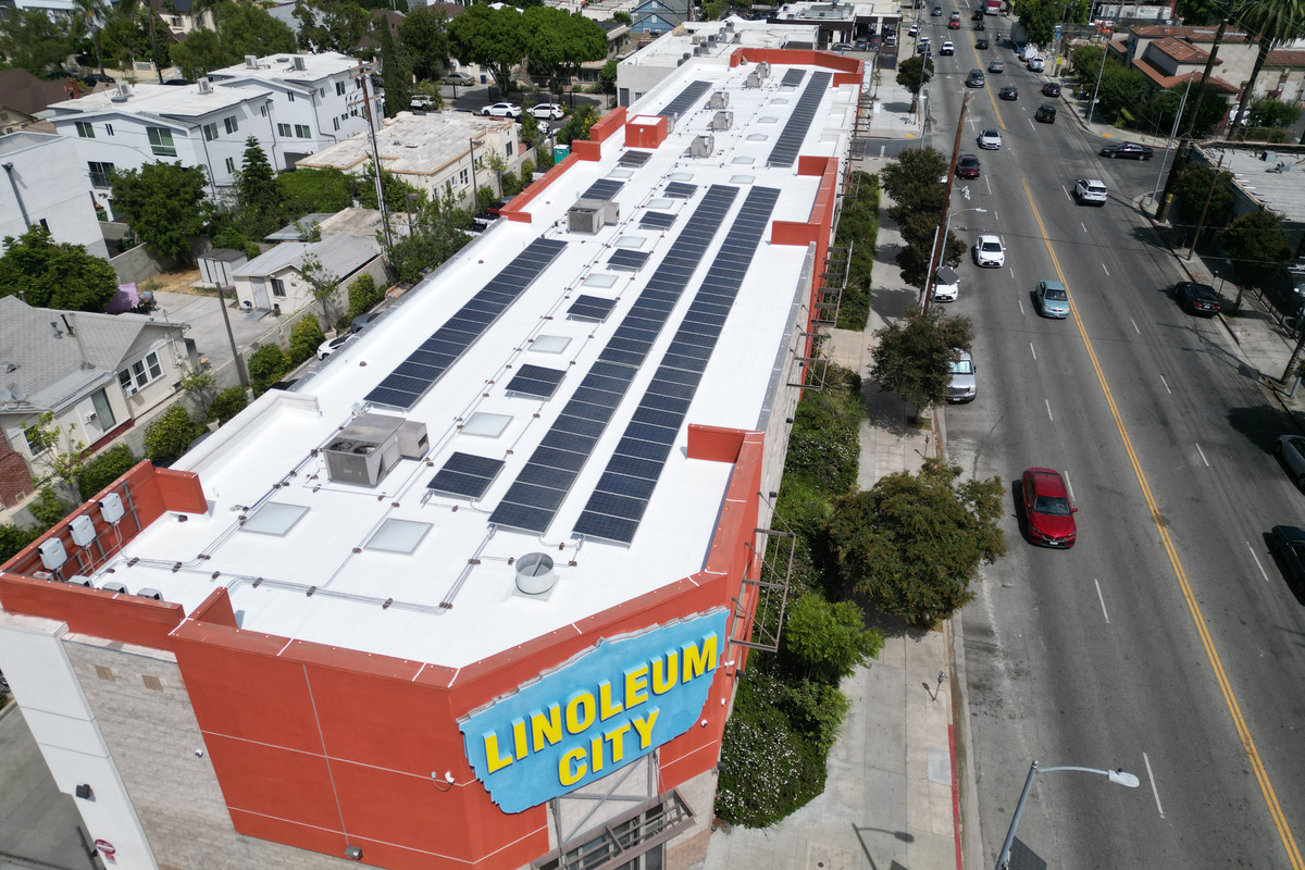 Budget friendly flat roof services.