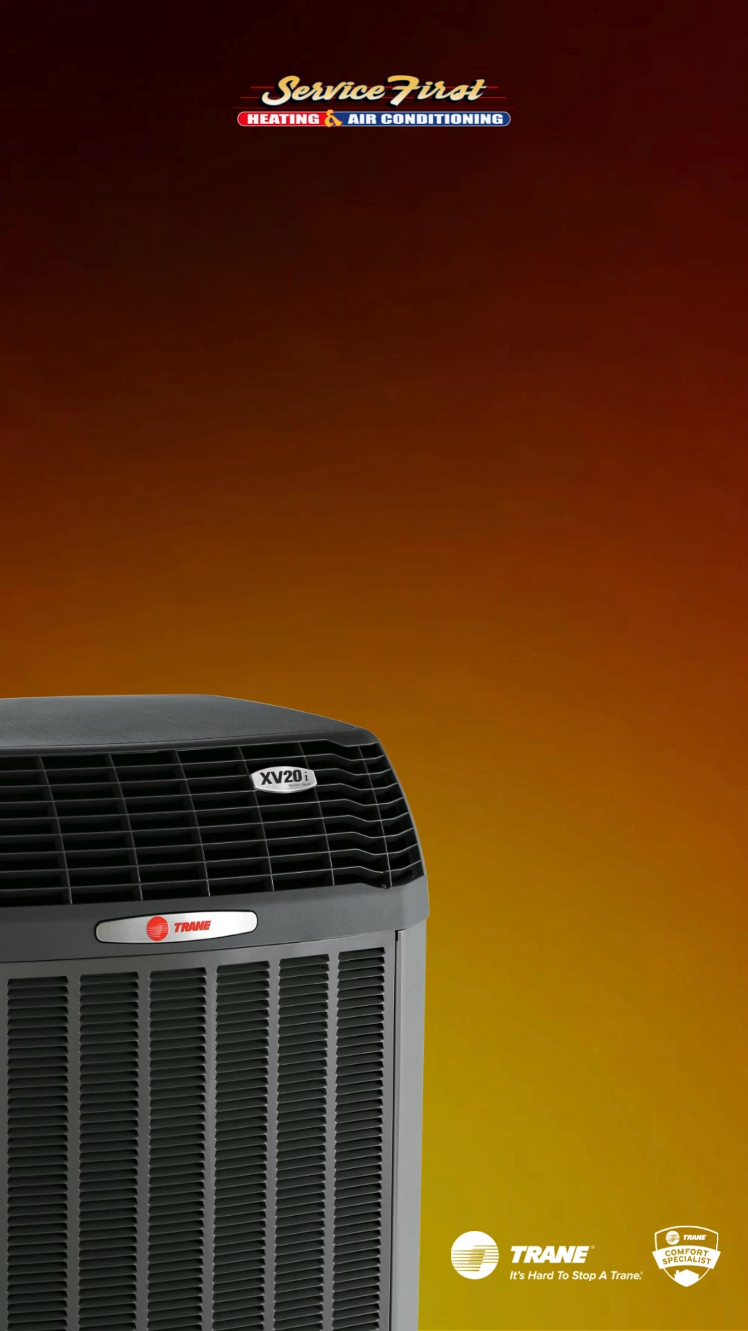 Service First Heating & Air Conditioning Inc. HVAC ad creative