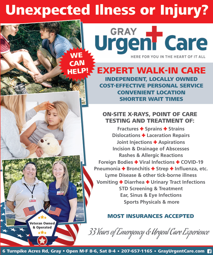 Gray Urgent Care Urgent Care ad creative