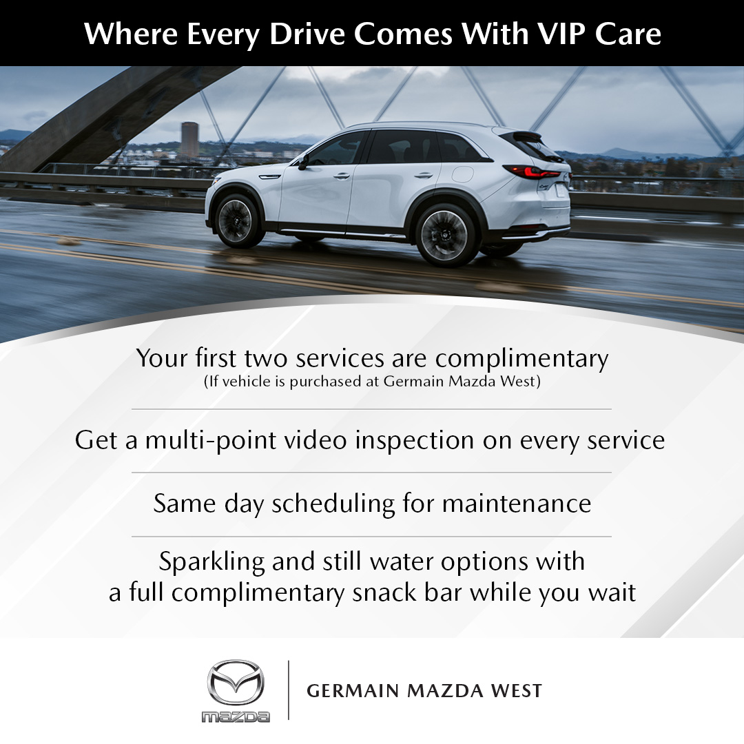 Germain Mazda West Auto Dealer ad creative