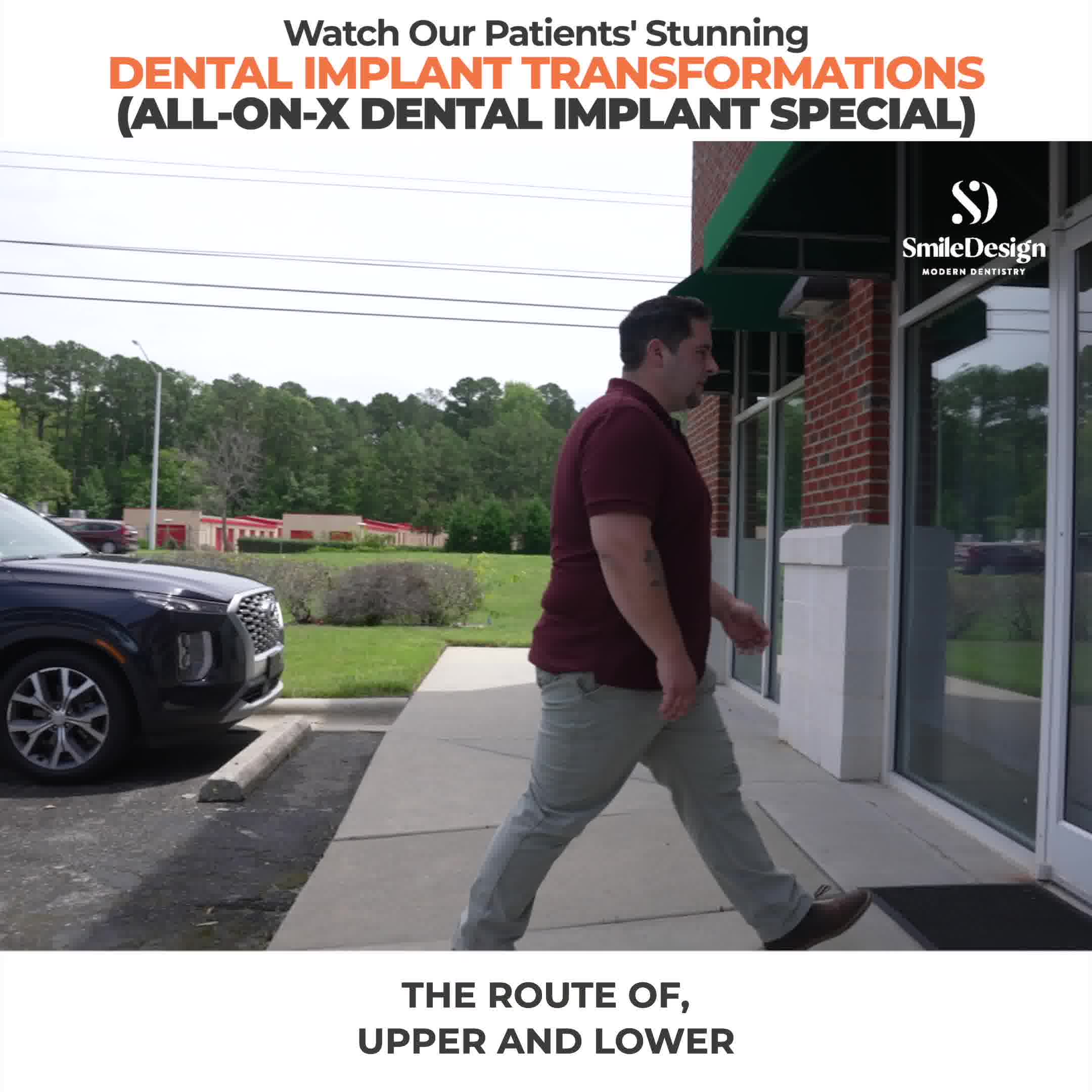 Smile Design Implant Dentist ad creative