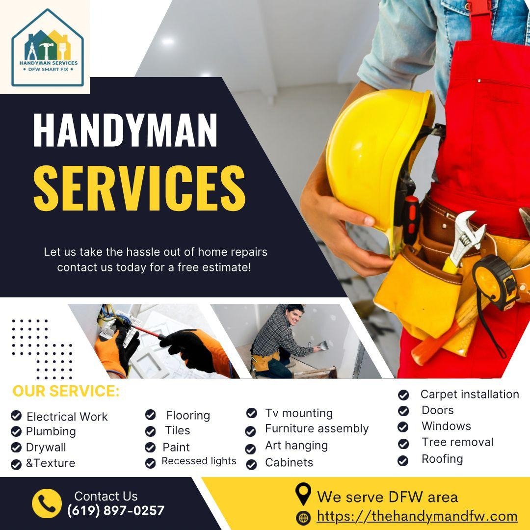 Handyman Services DFW Smart Fix Handyman ad creative