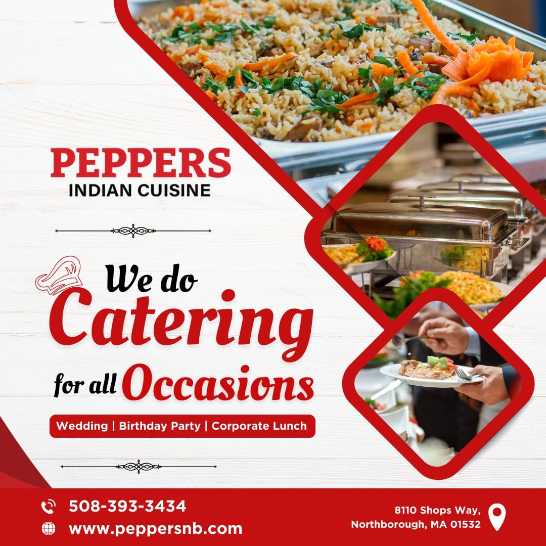 Peppers Indian Cuisine Northborough