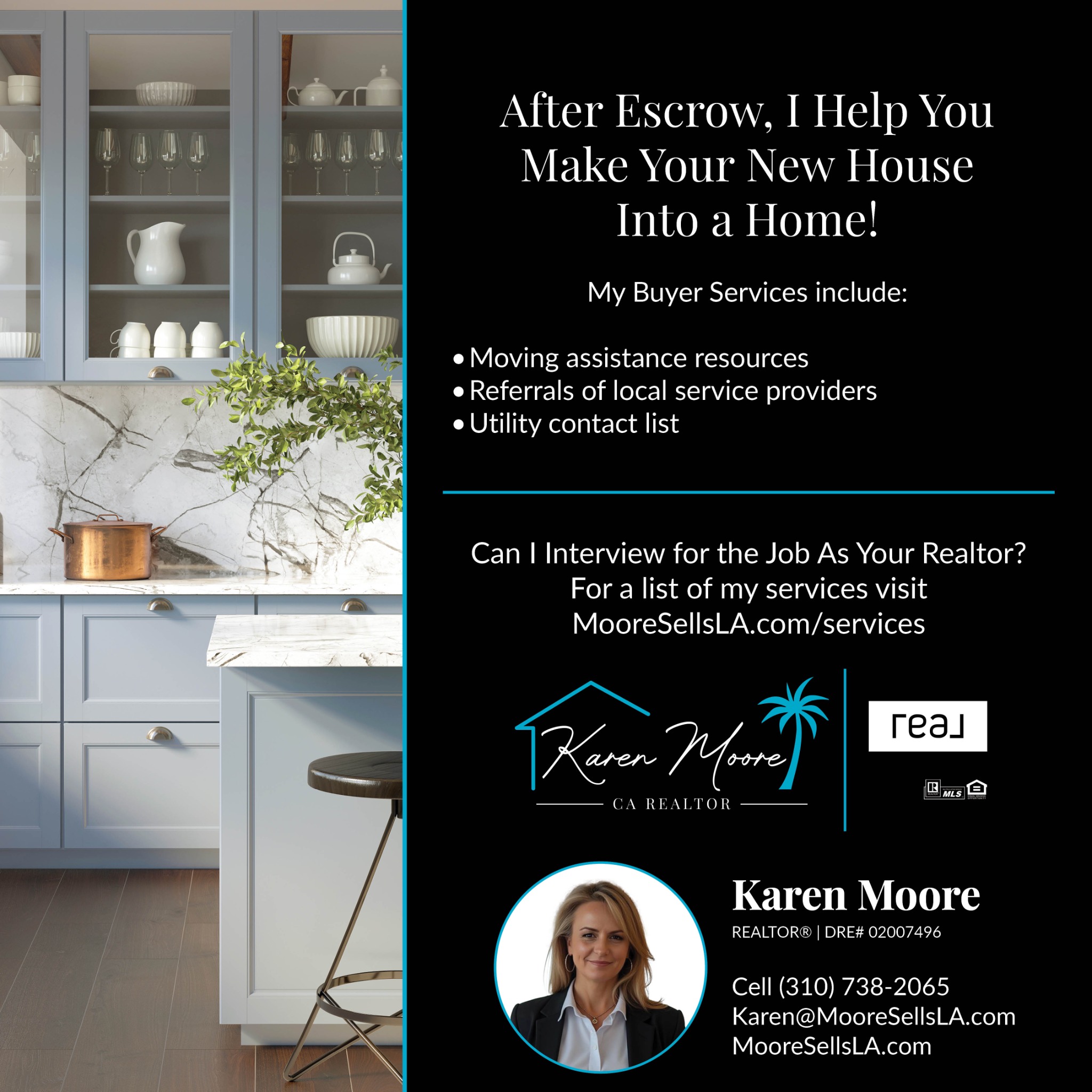 Message or Call (310) 738-2065