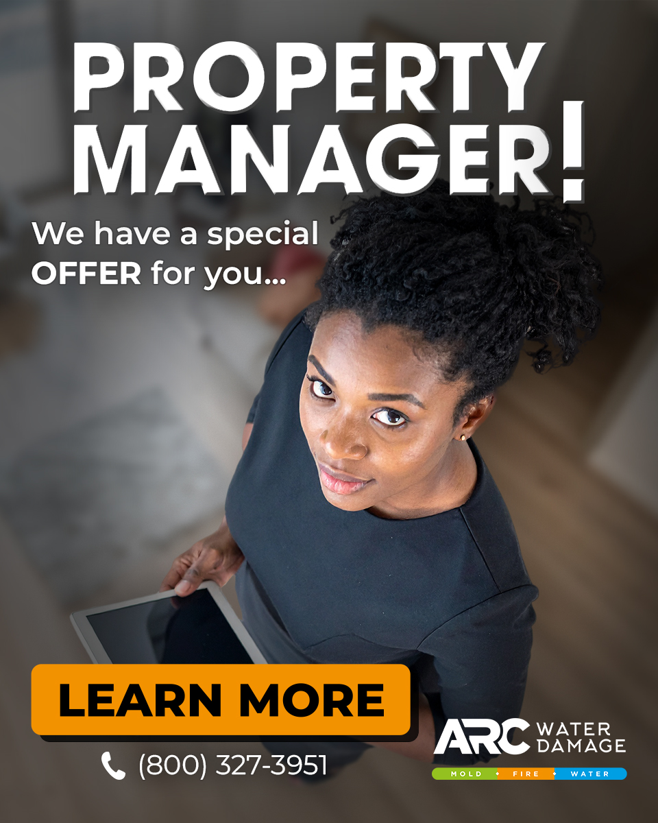 ARC Water Damage Water Damage Restoration ad creative