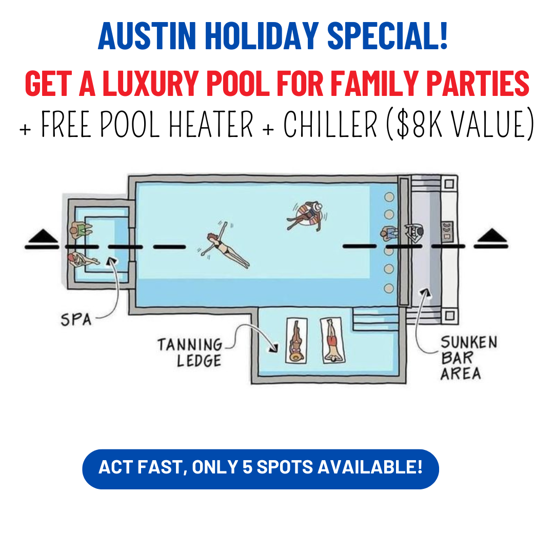 FREE $8K Heater + Chiller - Holiday Pool Deal 🎁 👉🏽 