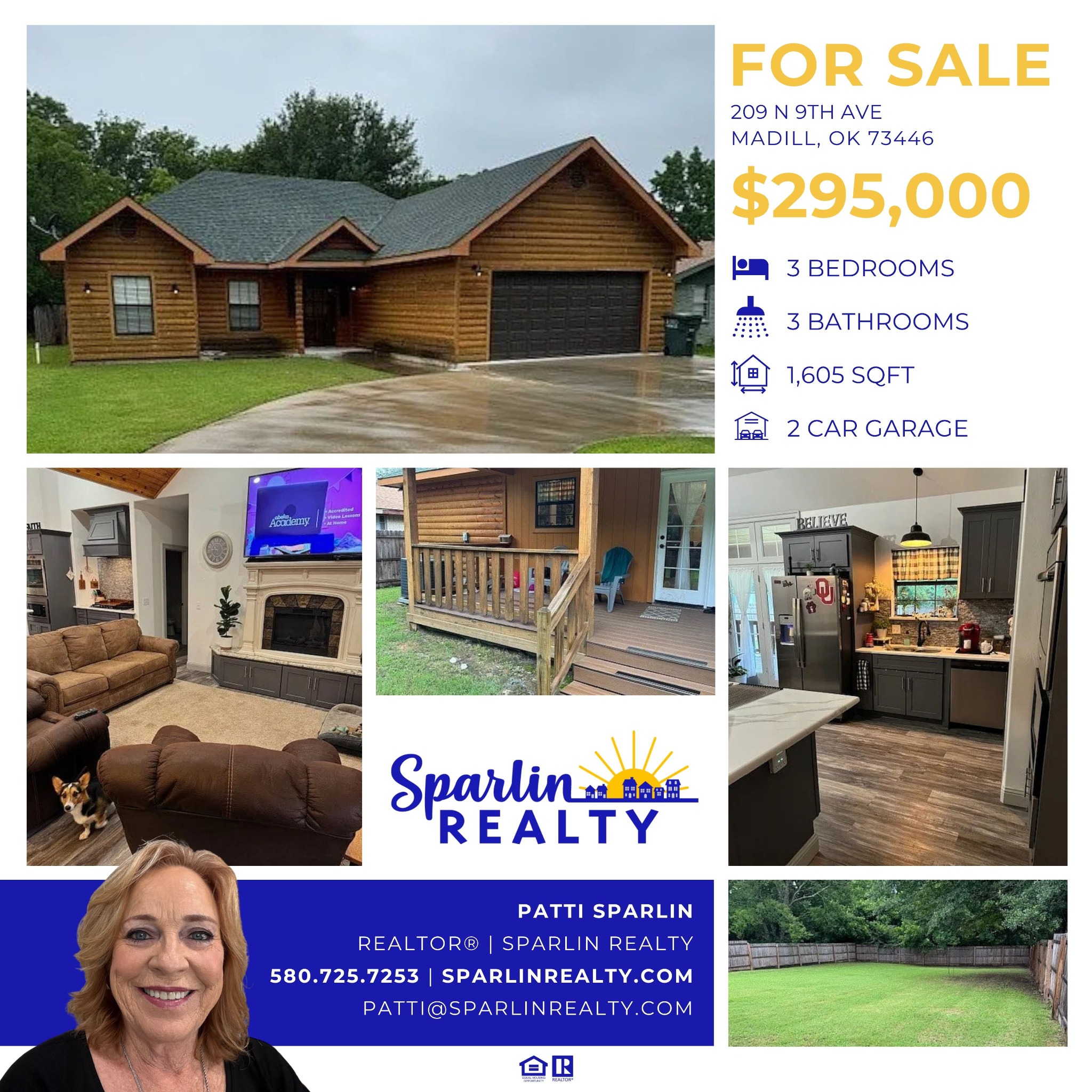 Sparlin Realty Real Estate Agent ad creative