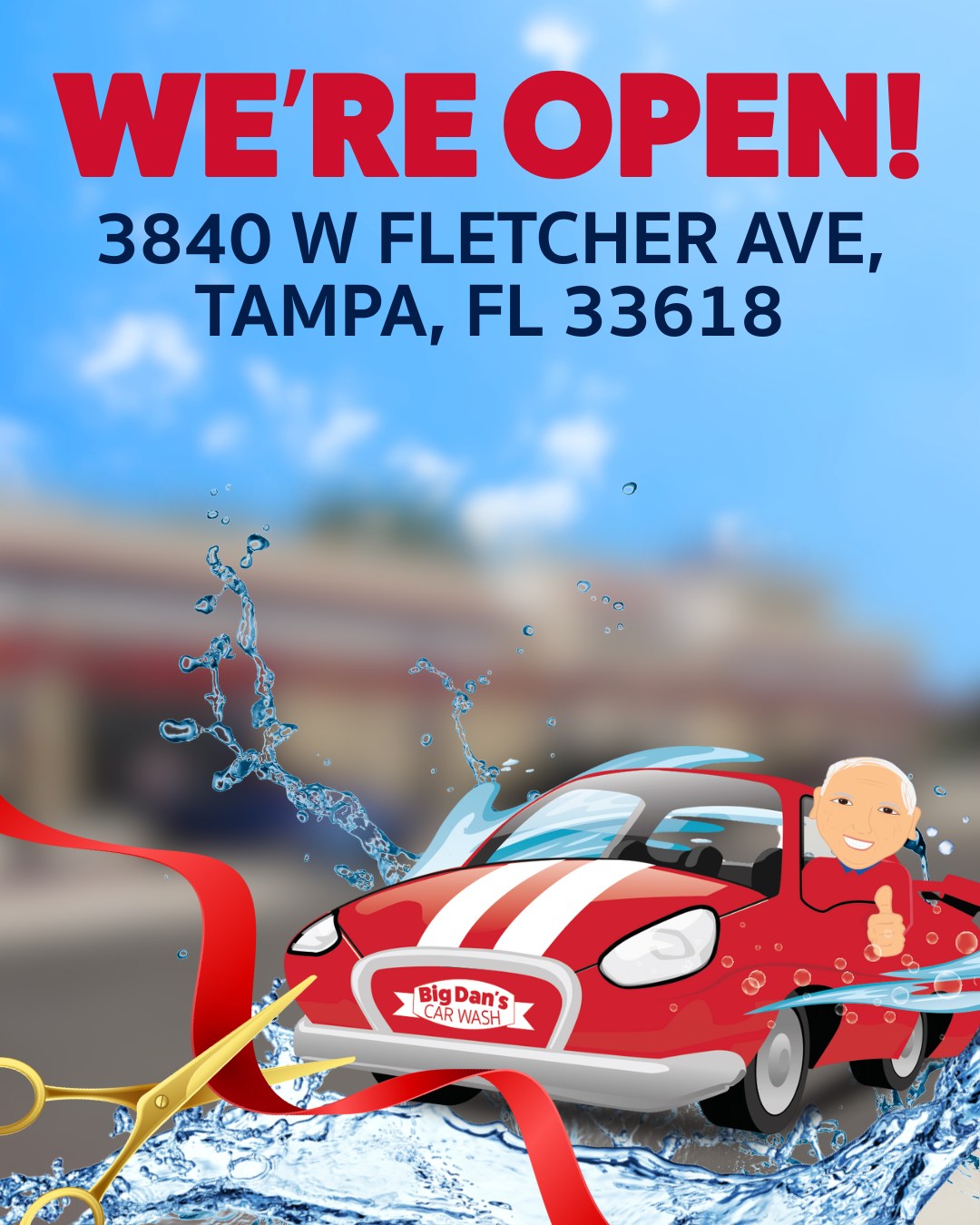 Big Dan's Car Wash Car Wash ad creative