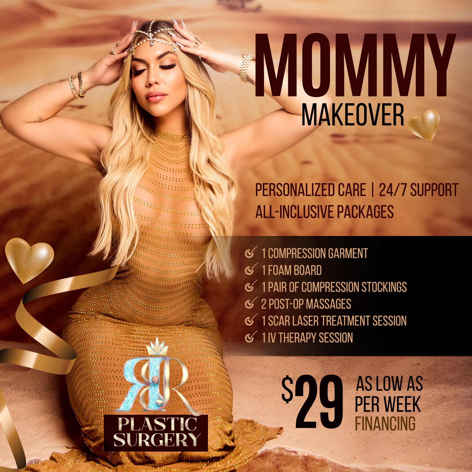 Royal Beauty Miami Plastic Surgery Med Spa ad creative