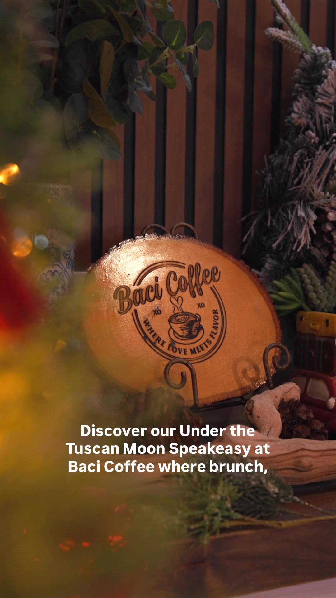 Find Your Moment at Baci Coffee