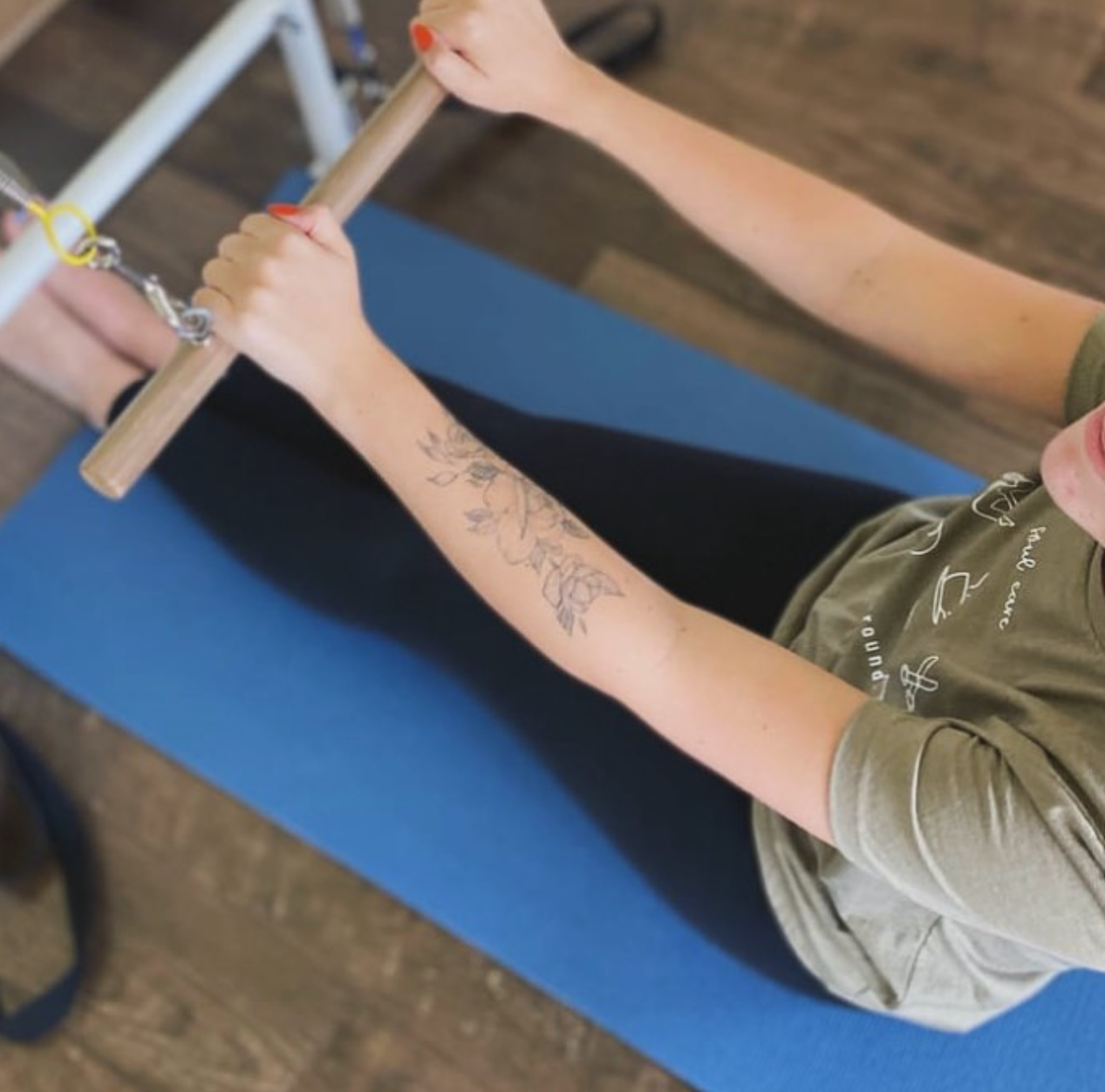 Healing Grounds Center Pilates Studio ad creative