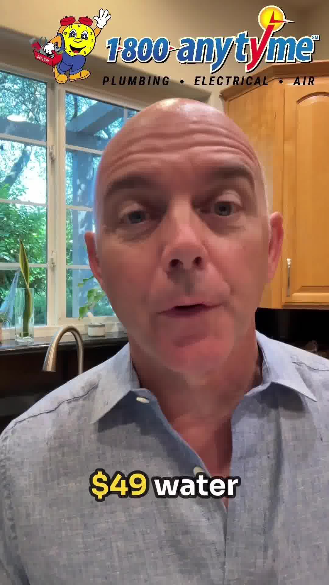 $49 Water Softener Tune-Up