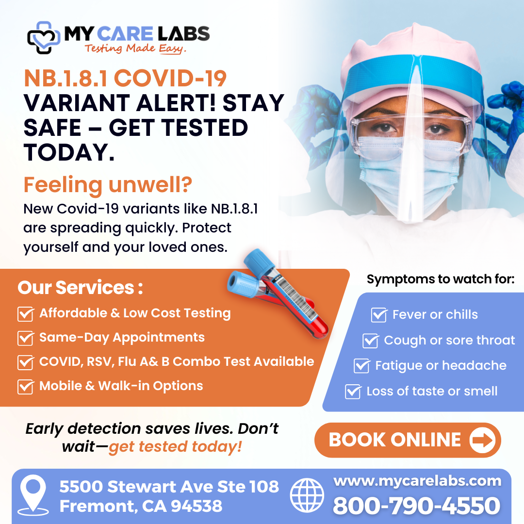 No-Cost Quick & Convenient Testing for Fremont Residents