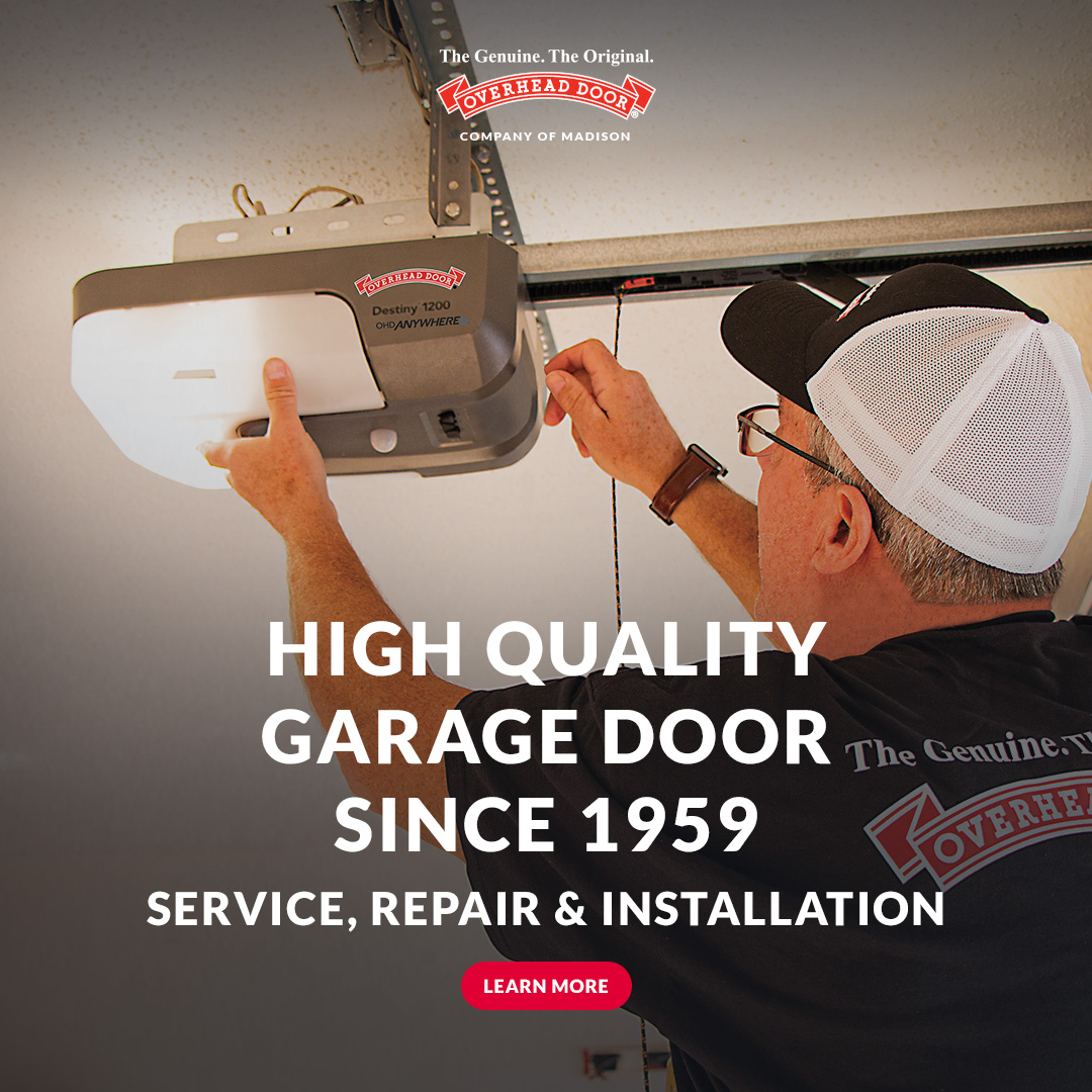 Overhead Door Company of Madison Garage Door ad creative