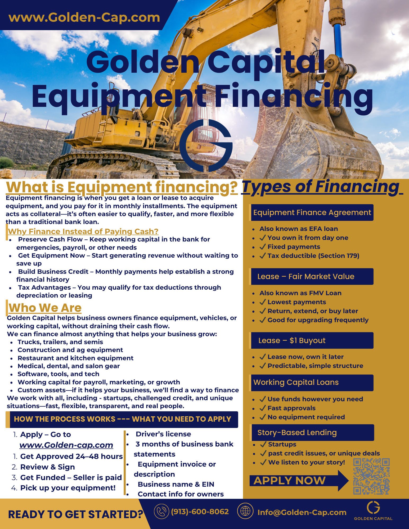 Golden Capital, LLC Mortgage Broker ad creative