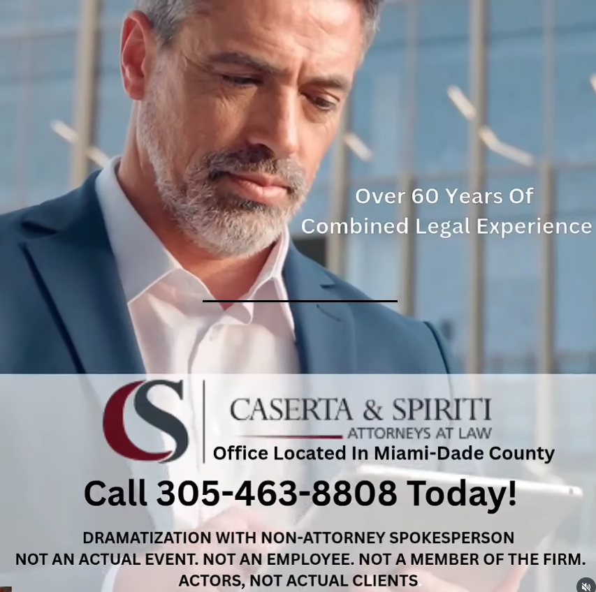 Caserta & Spiriti Business Law ad creative