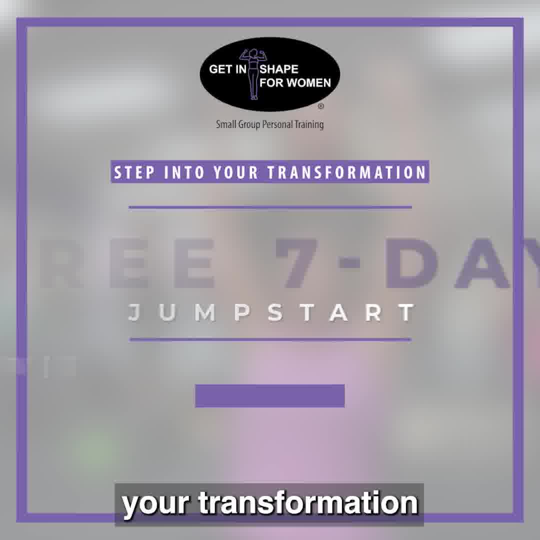 Get In Shape For Women - Arlington Personal Trainer ad creative