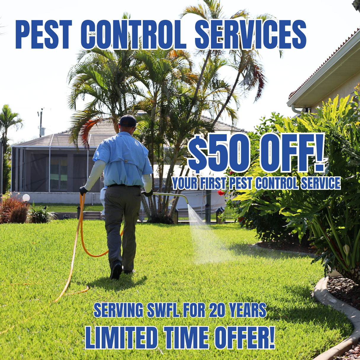 $50 OFF Fall Pest Control – Book Today