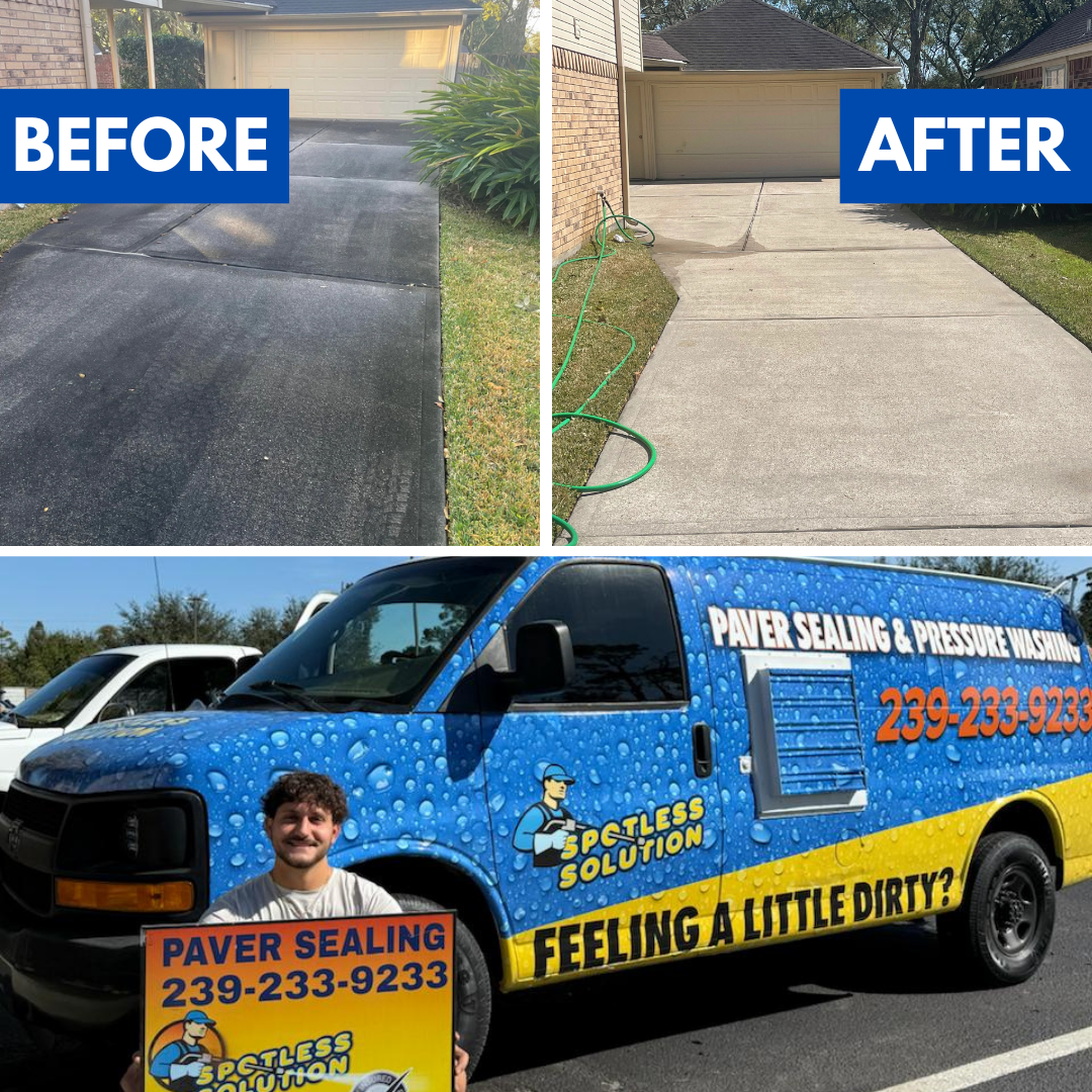 Spotless Solution of SWFL Pressure Washing ad creative
