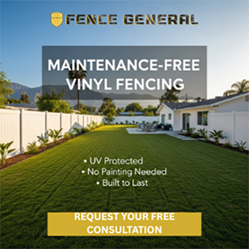 Vinyl Fence General Fencing ad creative