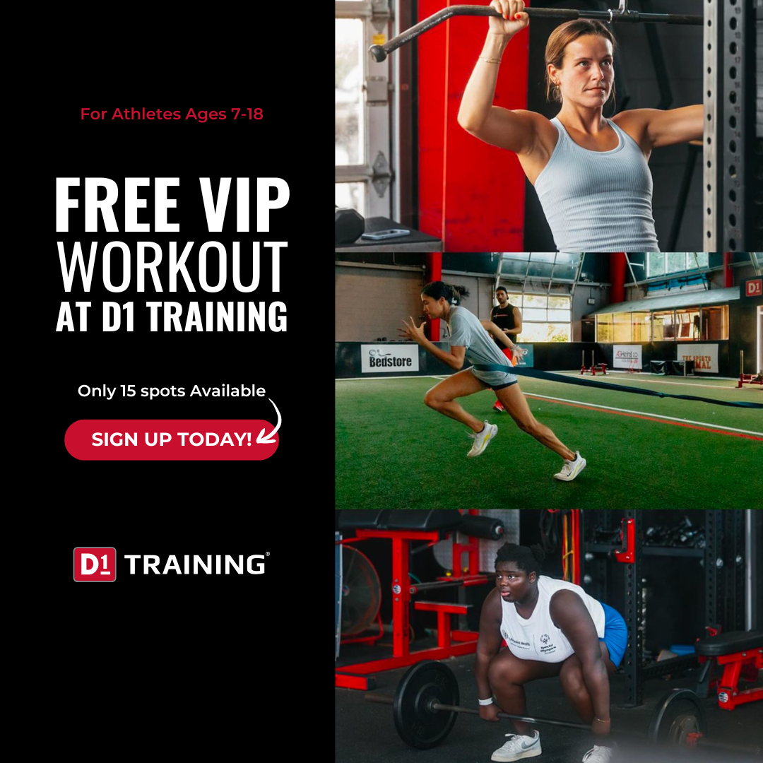 D1 Training Spring Gym ad creative
