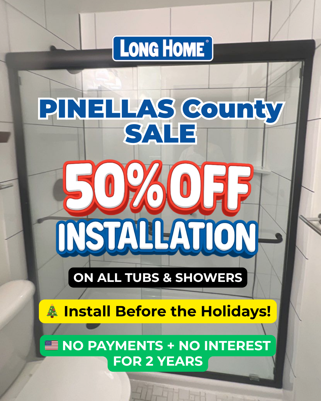 Long Home Kitchen & Bath Remodeling ad creative